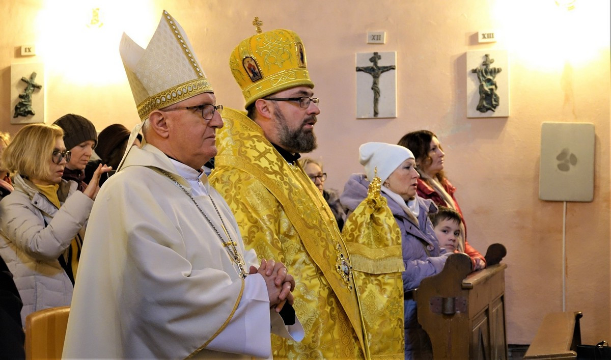 Vladika Milan Stipić in ljubljanski nadškof Stanislav Zore