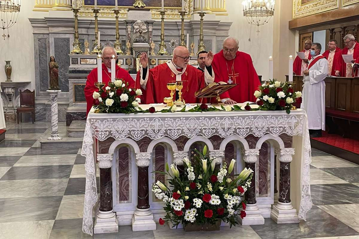 Škofje Martin Kmetec, Stanislav Zore in Jurij Bizjak