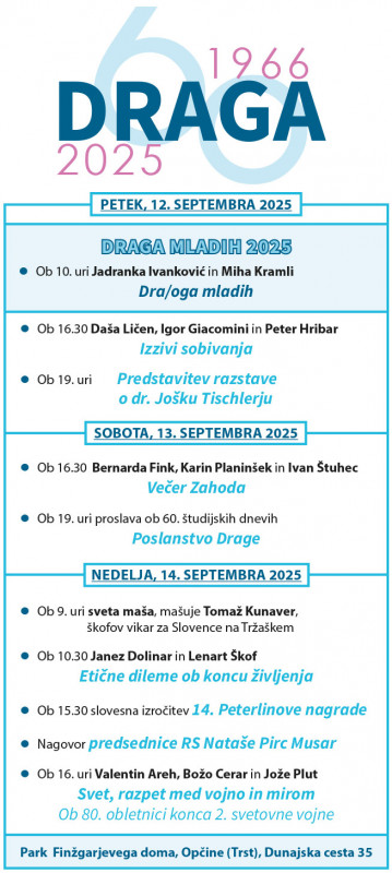 Program Draga 2025