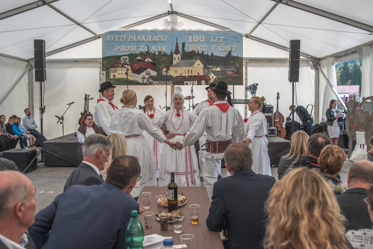 Nastop domače folklorne skupine 