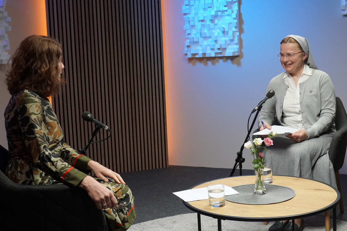 Nataša Ličen in s. Romana Kocjančič