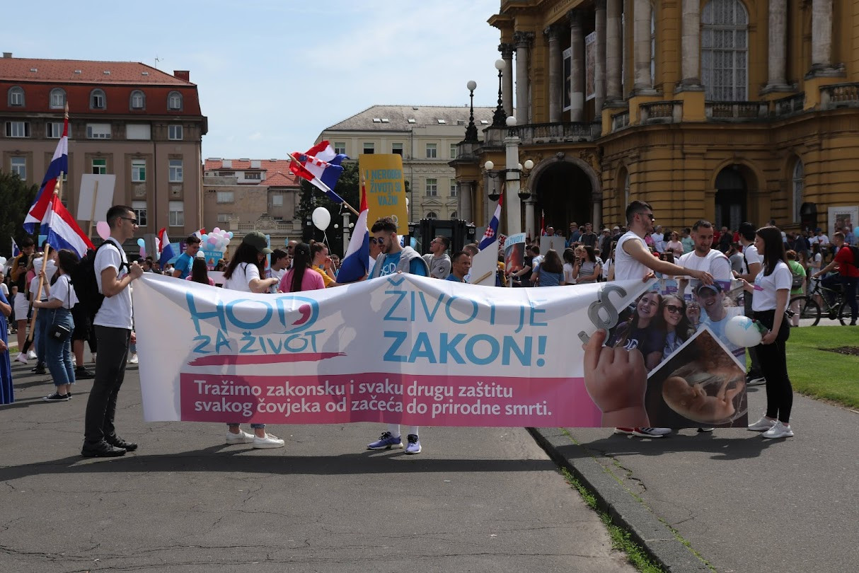 Življenje je zakon - je bilo geslo tokratnega Pohoda za življenje