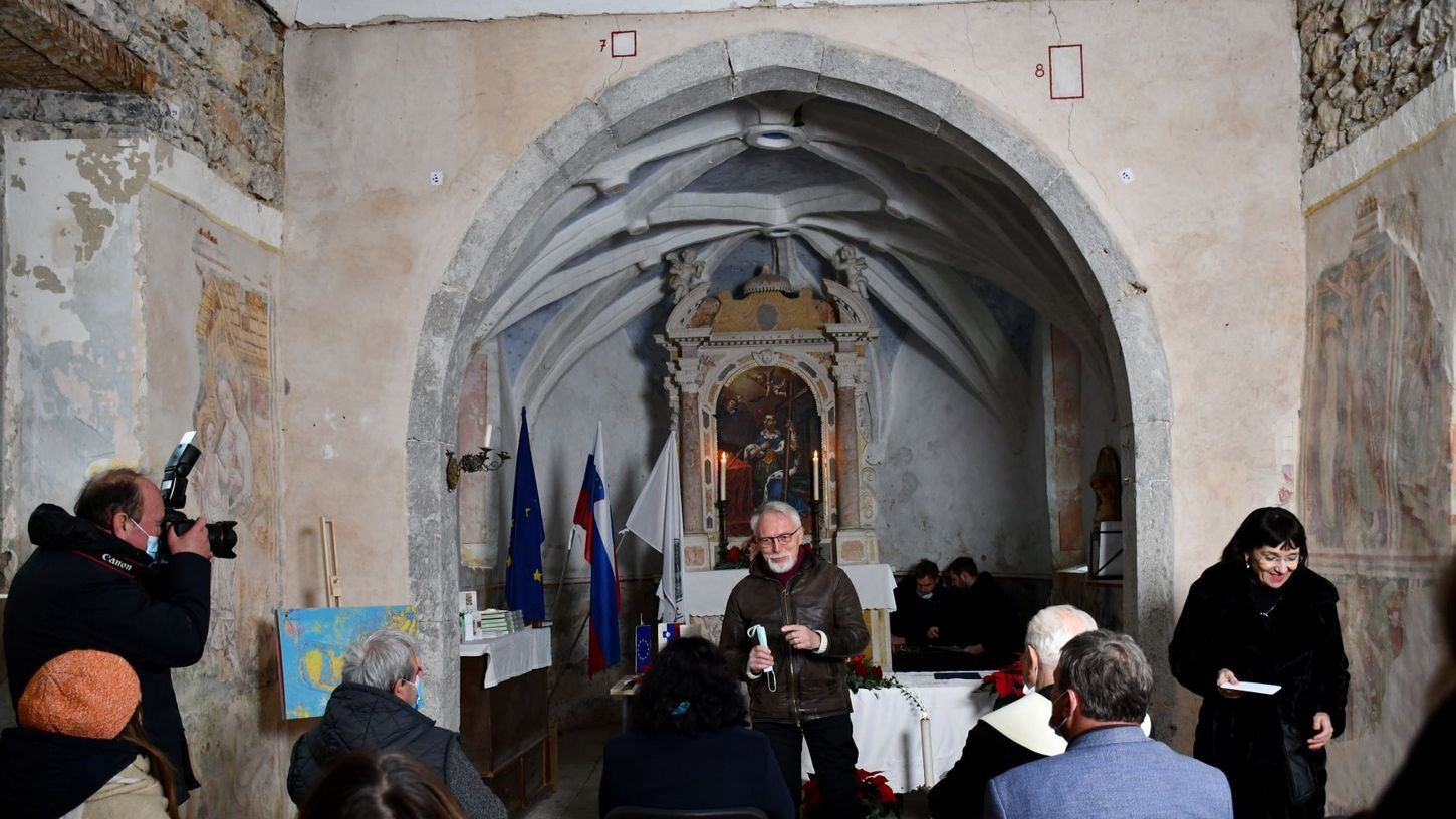 Med govorniki je bil tudi Silvester Gabršček z Ministrstva za kulturo