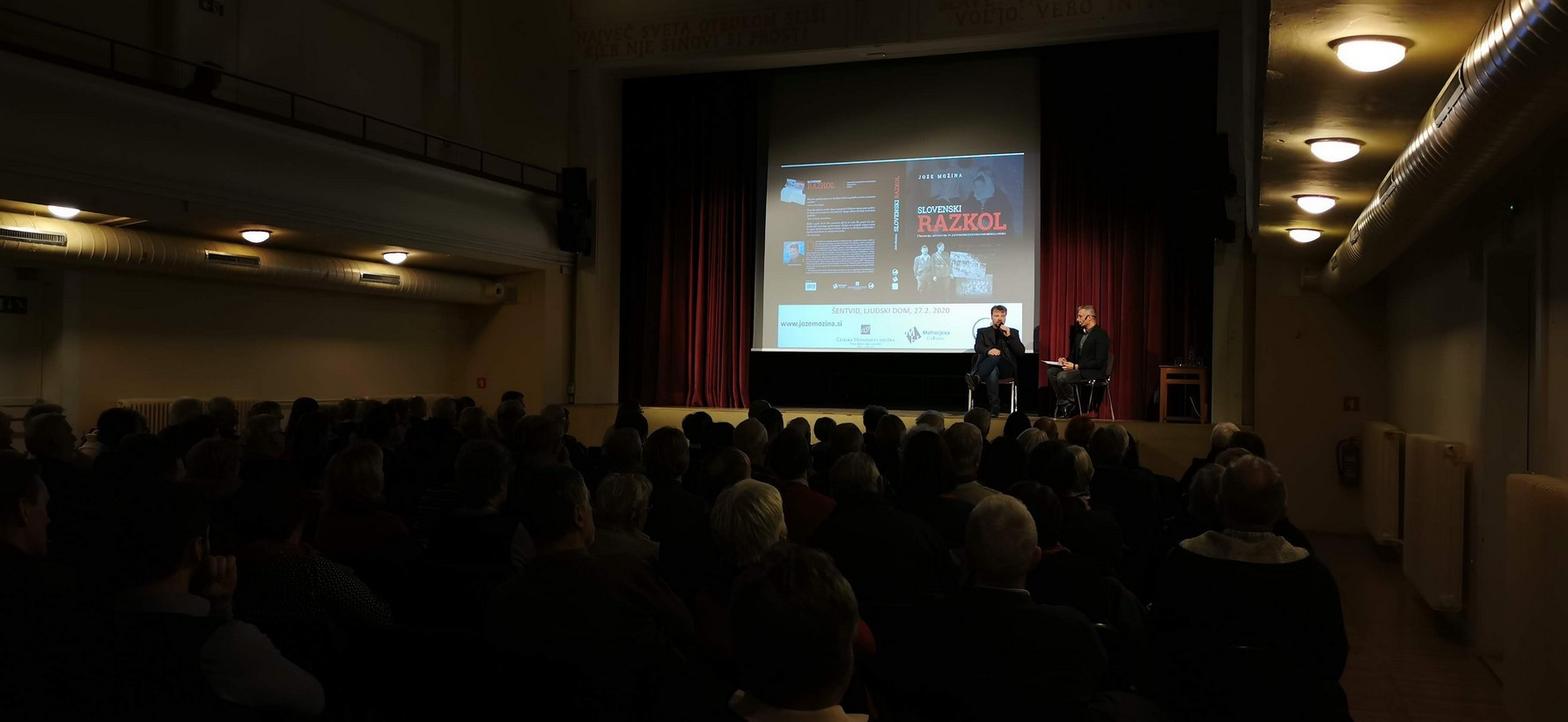 Predstavitev knjige Slovenki razkol