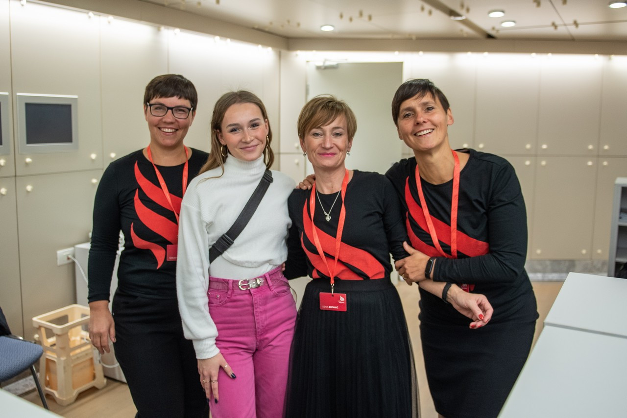 Mirjam, Neža, Lidija in Urša