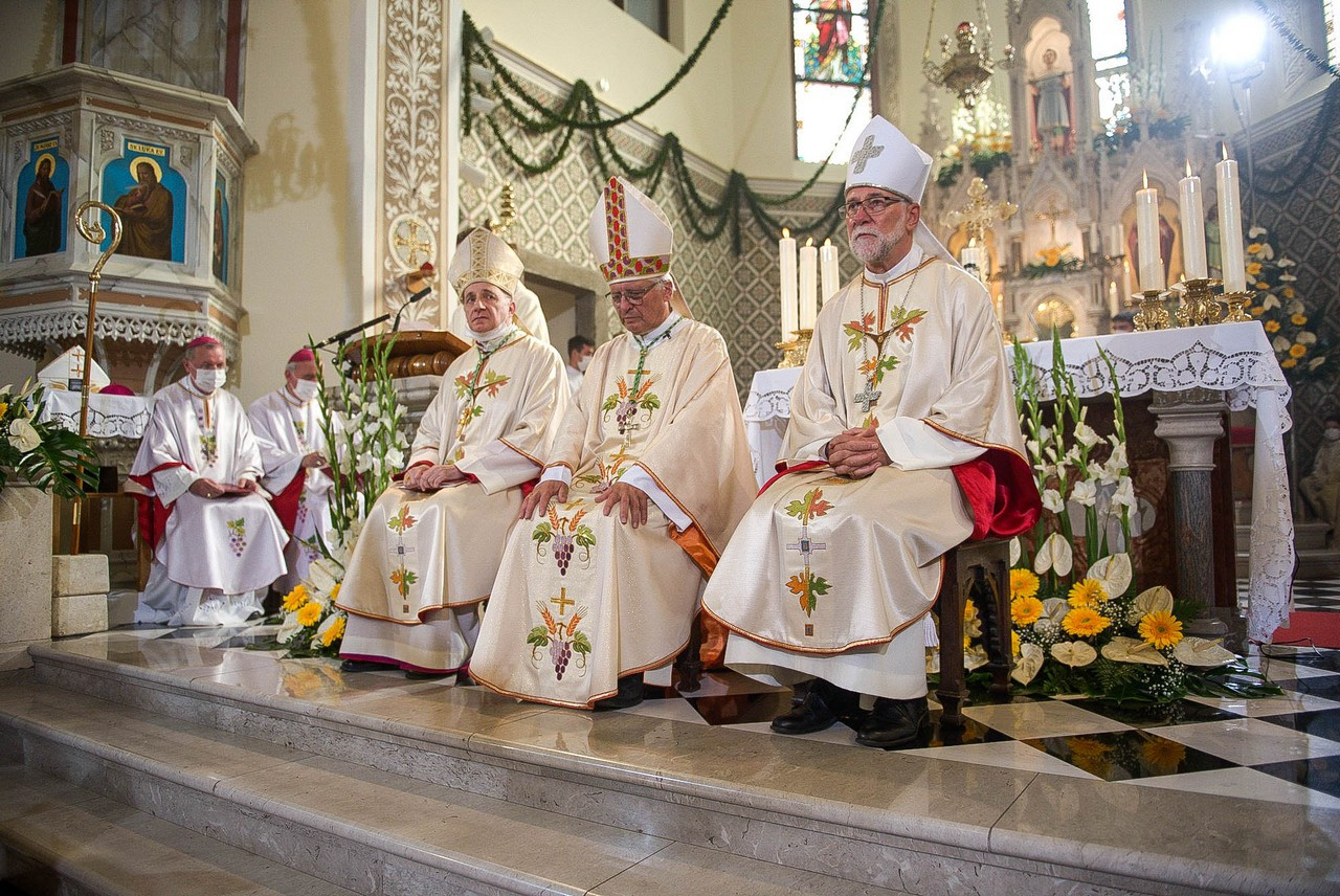 Posvetitev novomeškega škofa Andreja Sajeta