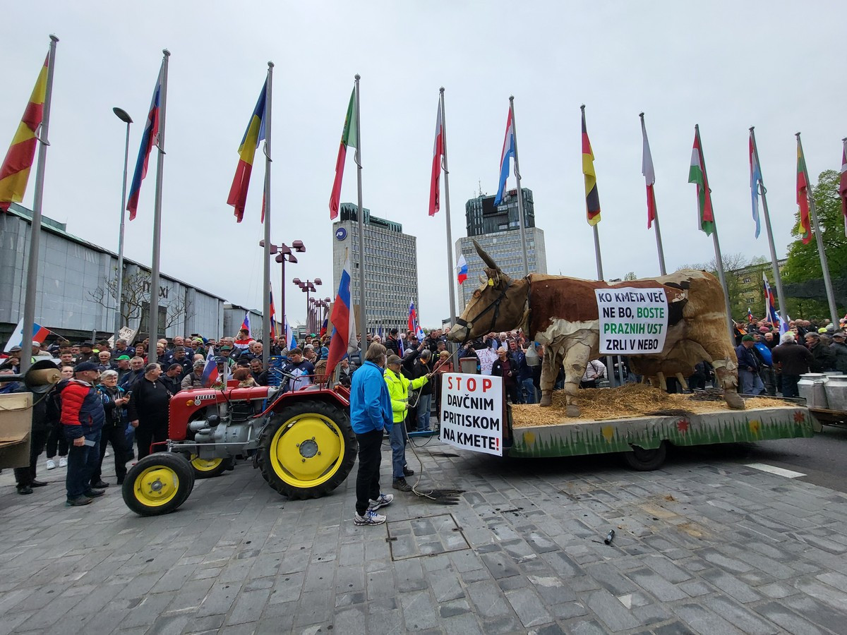 Protest kmetov