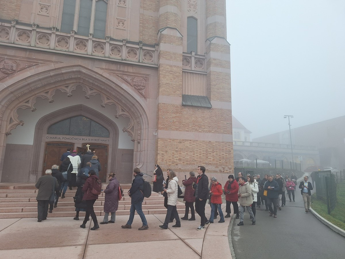 Svetoletno romanje sinodalnih skupin v rakovniško cerkev