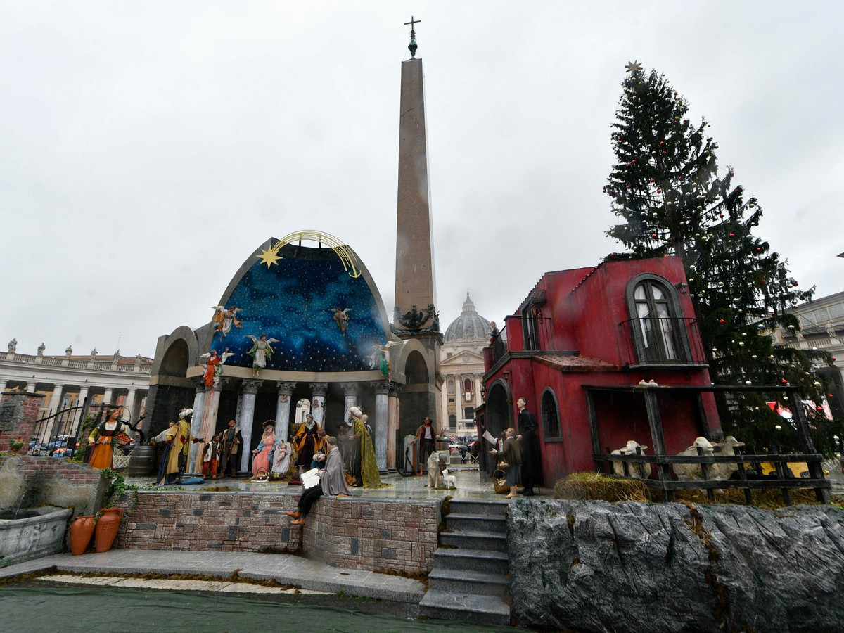 Jaslice na Trgu sv. Petra