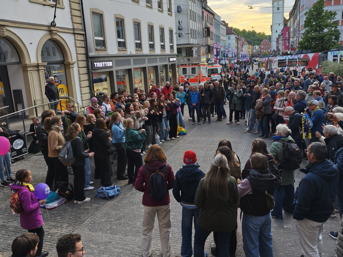 Ulični koncert na Katoliškem dnevu
