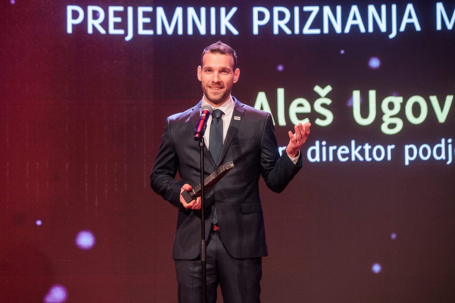 Zahvalni govor ob prevzemu nagrade  ...