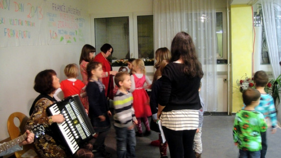 Lahko smo slisali petje in recitacije otrok