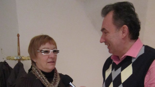 Kustosinja Irena Fürst in Marjan Bunič sta predstavila življenje trapistov