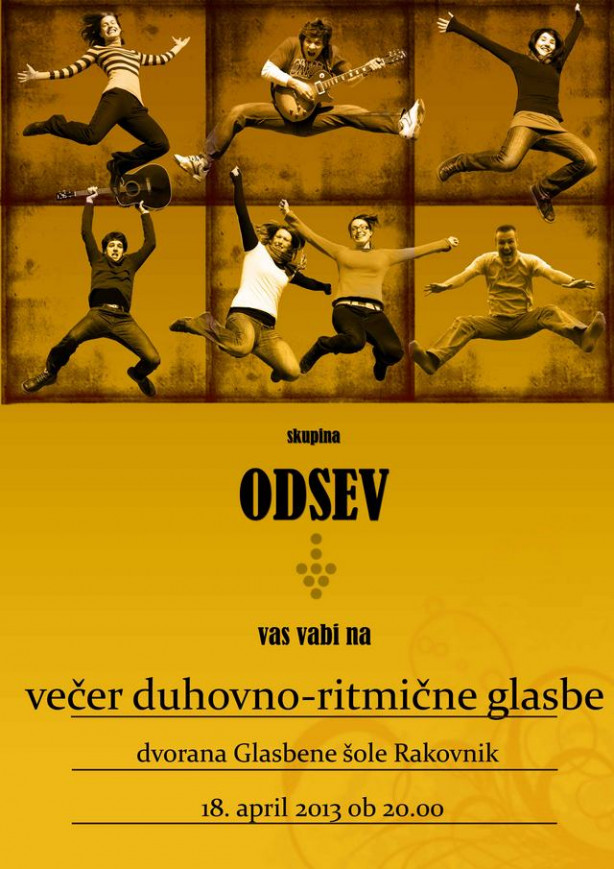 Plakat skupine Odsev