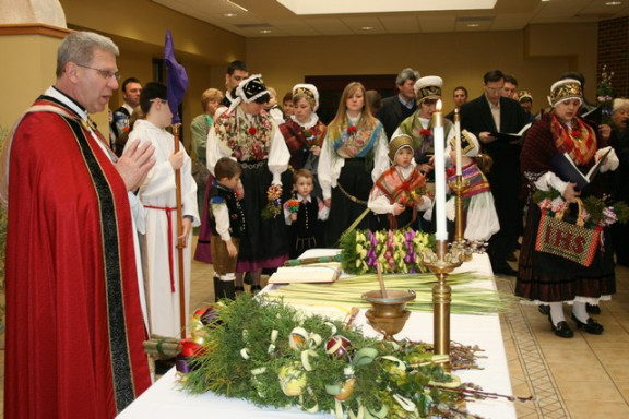 Blagoslov zelenja na cvetno nedeljo