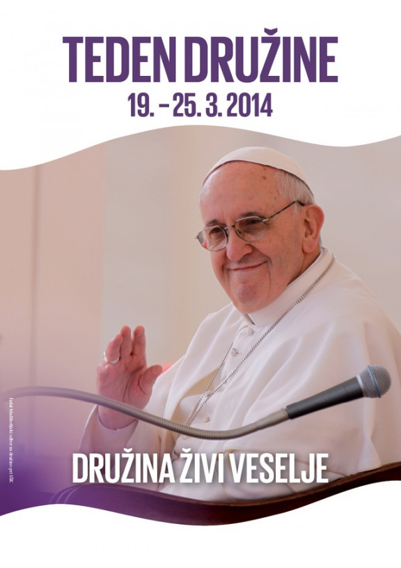 Teden družine 2014 plakat