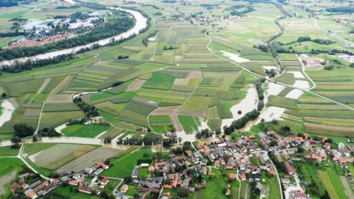 Poplave v Občini Brežice; foto: Občina Brežice