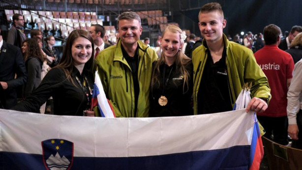 Medalja za odličnost Jurij Črnec in Simona Maček