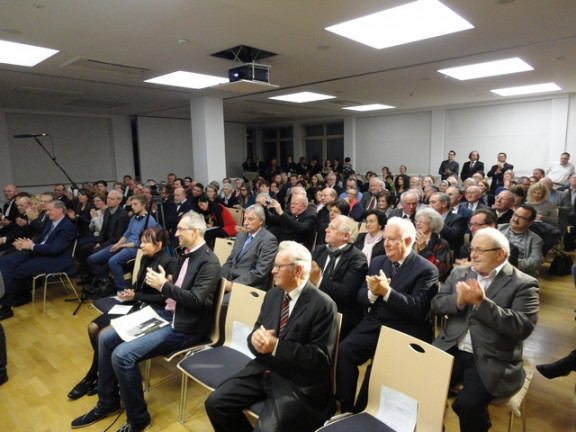 Udeleženci večer na podelitvi 36. Tischlerjeve nagrade
