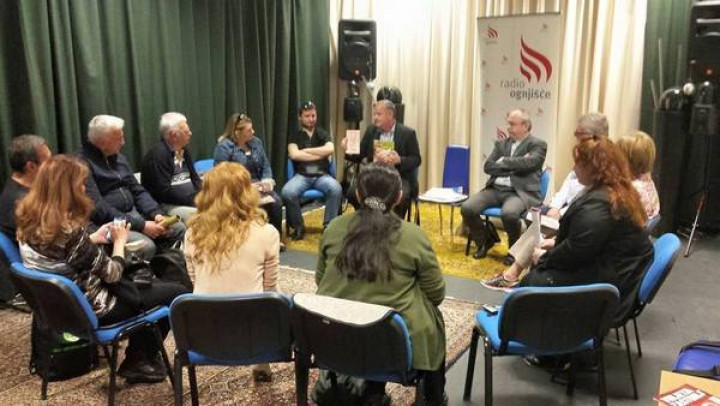 mag. Božo Rustja in msgr. Franci Trstenjak