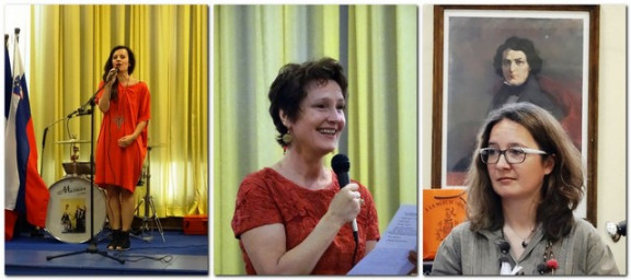 Katja Šulc, Liza Japelj Carone in Mateja Bizjak Petit