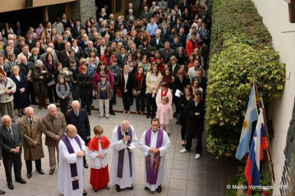 Spominska proslava 2015  Molitev za rajne