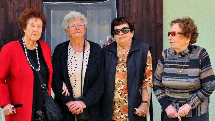 Zadnje štiri preživele taboriščnice