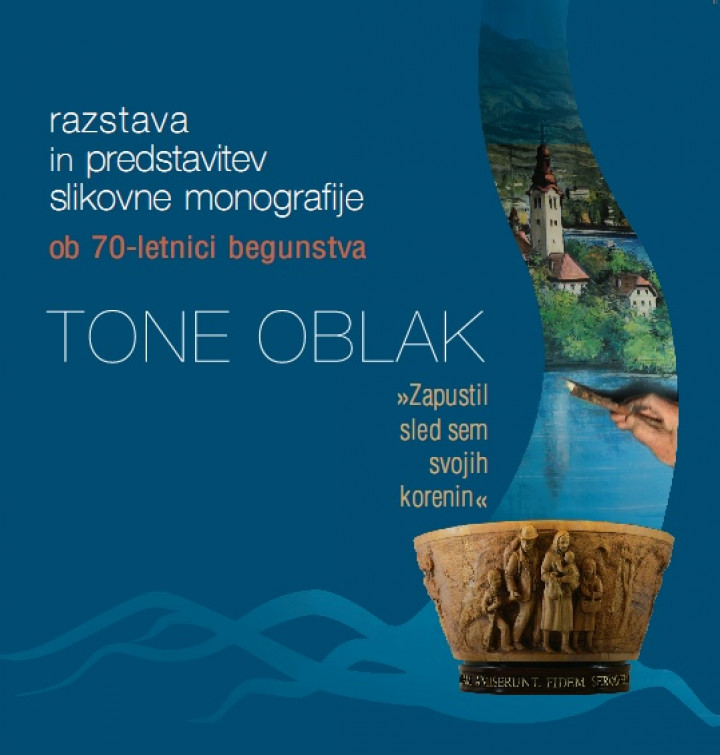 Razstava del Toneta Oblaka