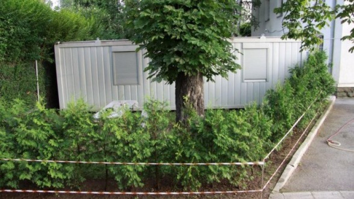 Bivalnik z vrtom, zavetišče odprtega tipa