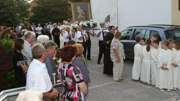 Sprejem Marije Pomagaj na Polzeli