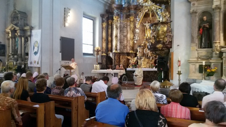 Slovesnost zlate maše p. Roberta