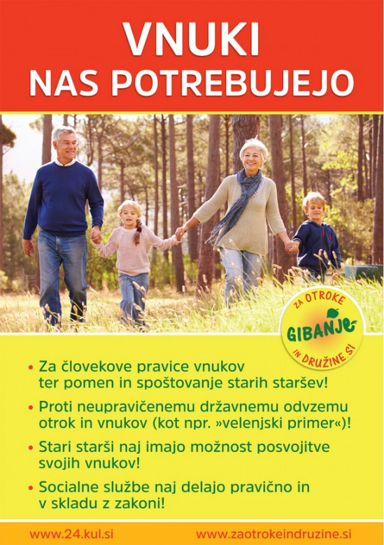 Vniki nas potrebujejo