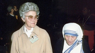 Chiara Lubich in Mati Terezija