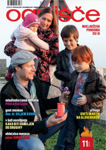 Revija Ognjišče november 2016 naslovnica