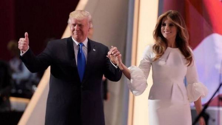 Donald in Melania Trump