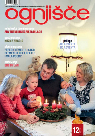 Ognjišče december 2016 naslovnica