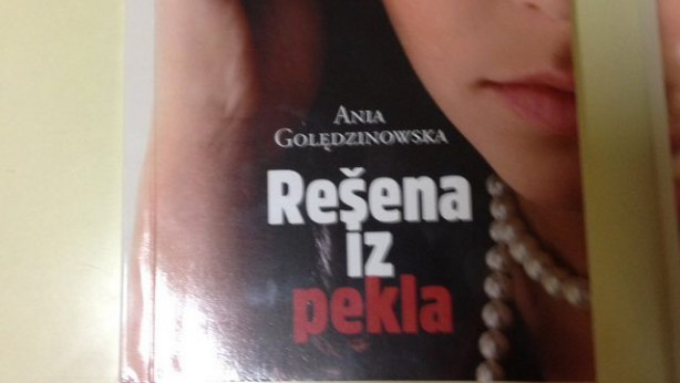 Del naslovnice knjige Rešena iz pekla