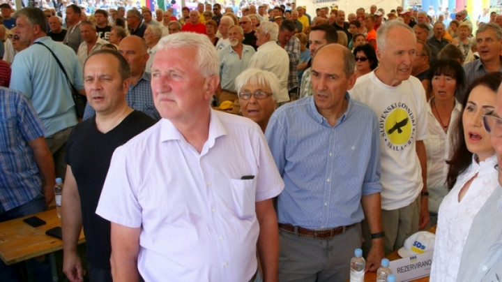 predsednik SDS Janez Janša