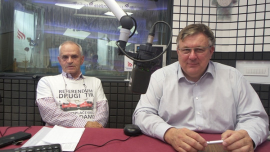 Vili Kovačič in Andrej Čufer
