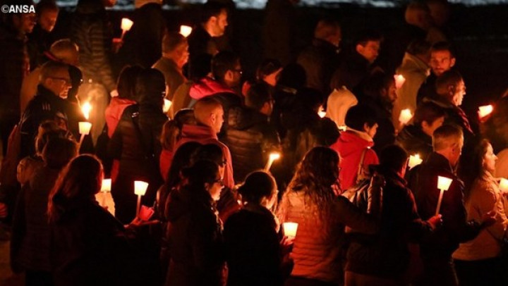 Procesija z lučkami v Amatriceju