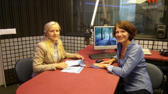 Nataša Gorenc v pogovoru za Radio Ognjišče