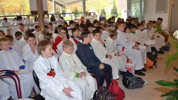 Ministranti na romanju