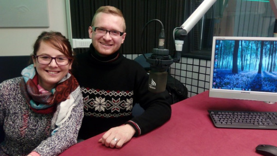 Anja in Gregor v Mladoskopu