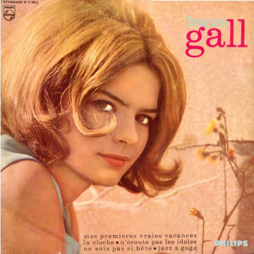 Naslovnica plošče pokojne francoske pevke France Gall