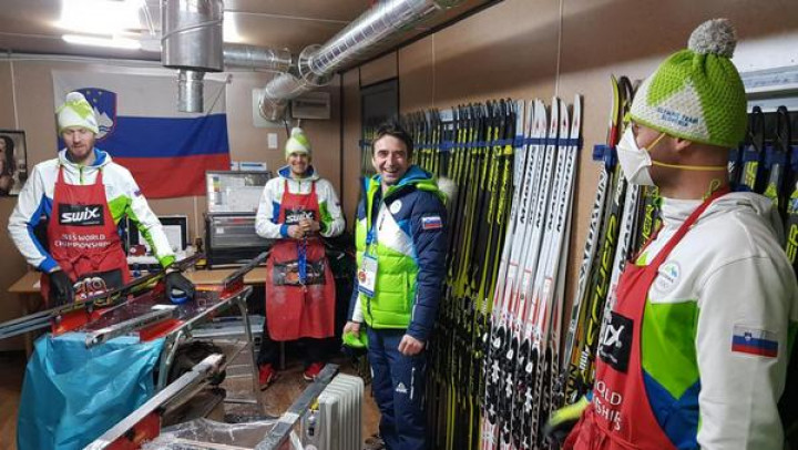Franci Petek je že prispel v olimpijsko vas v Pjongčangu