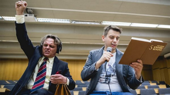 Na nastopu s projektom Kla kla klasika