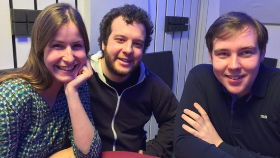 Anja Cizelj, Klemen Bojanović in Luka Kropivnik