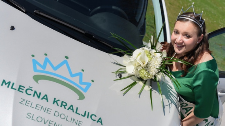 Aktualna Mlečna kraljica ZELENE DOLINE Slovenije, Monika Rakun