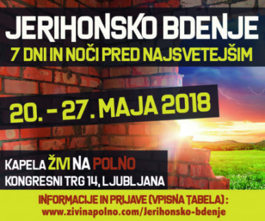 Plakat za Jerihonsko bedenje
