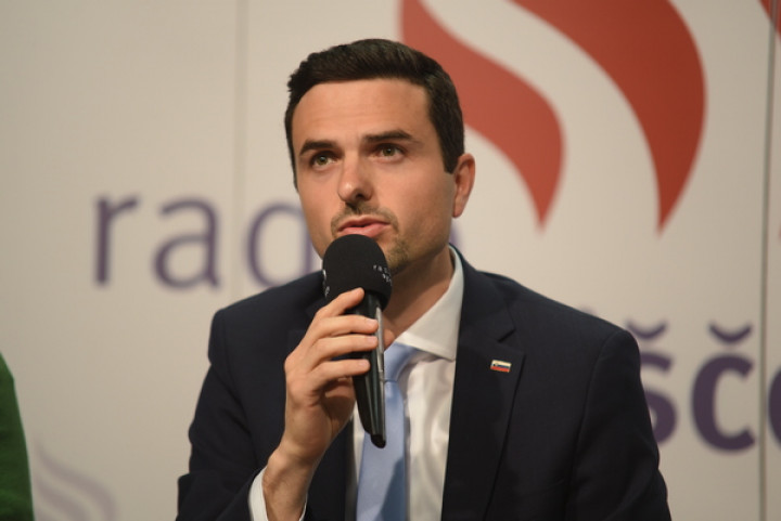 Predsednik NSi Matej Tonin